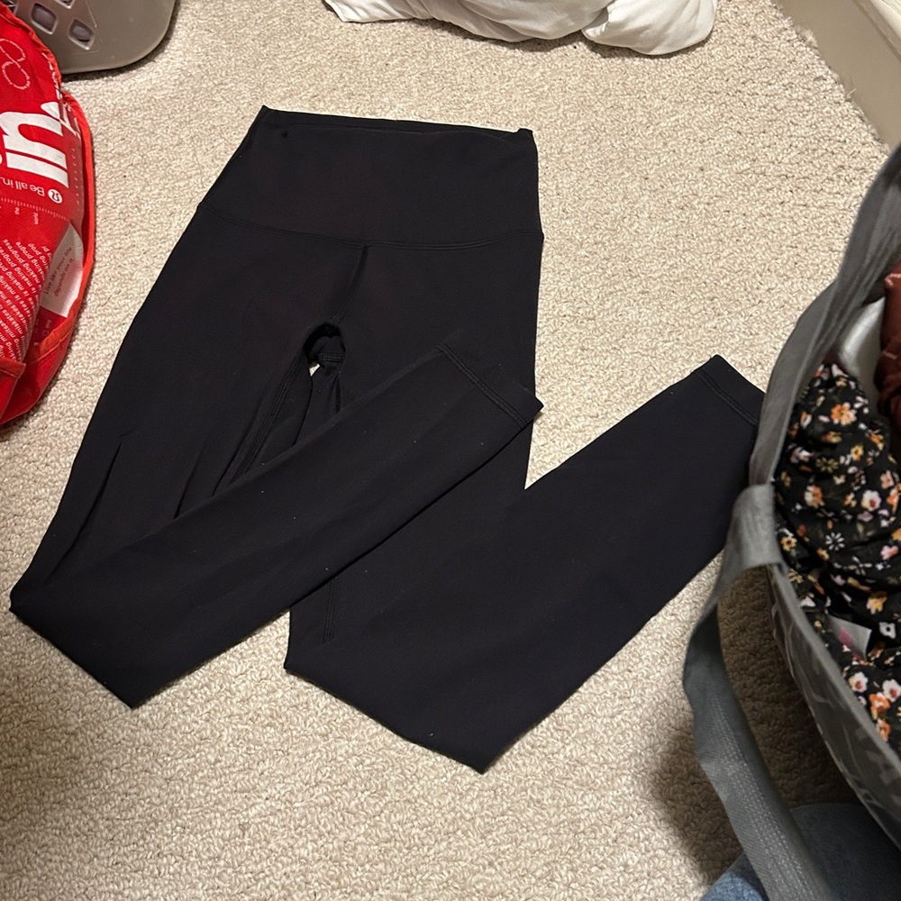 Lululemon Athletica Wunder Train Contour Fit Leggings Black